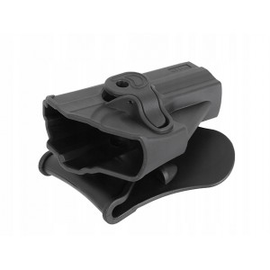 High-Tech Polymer Holster for USP, USP Compact - Black [CYTAC]